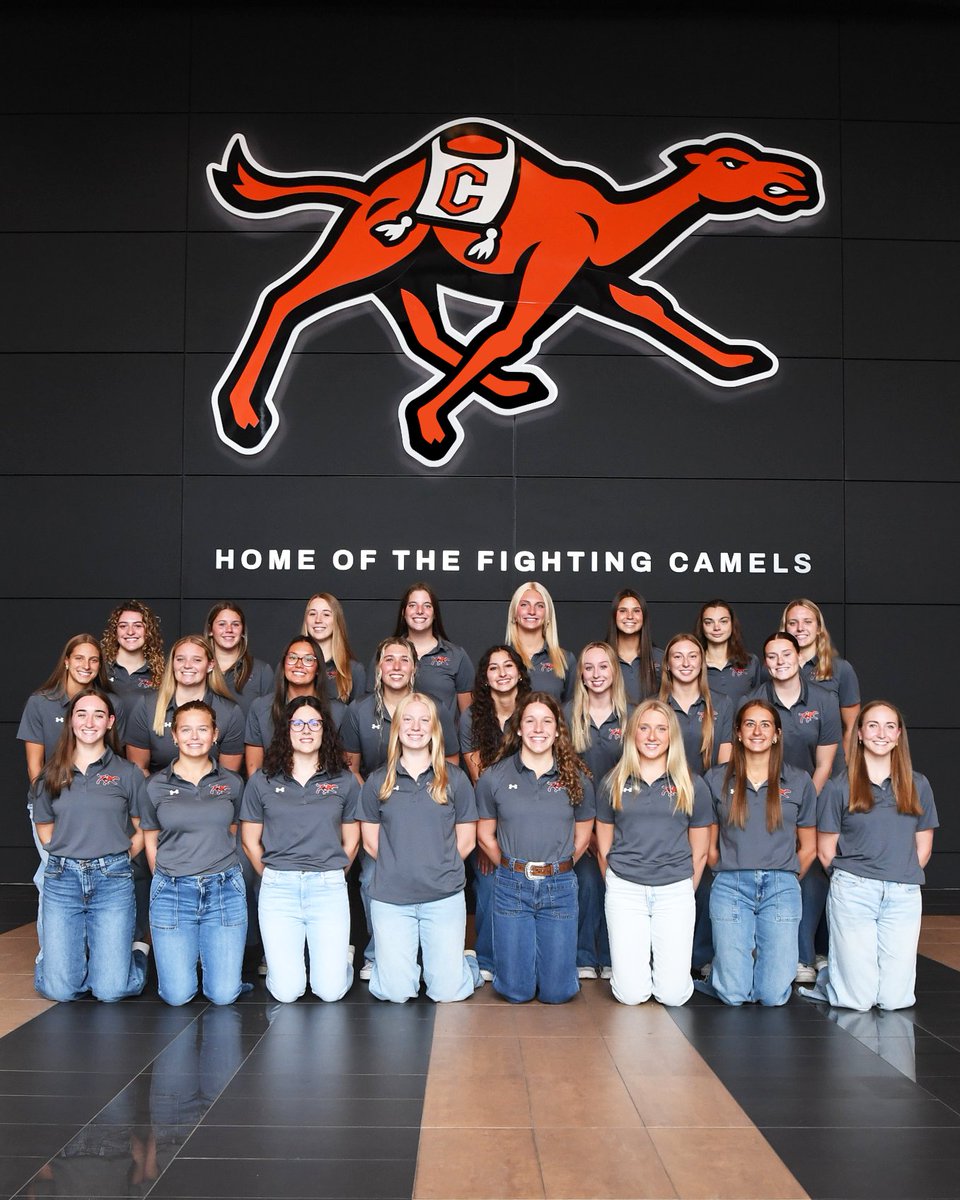 Your 2025-26 Fighting Camels 👏👏👏

#FightAsONE | #RollHumps 🐪