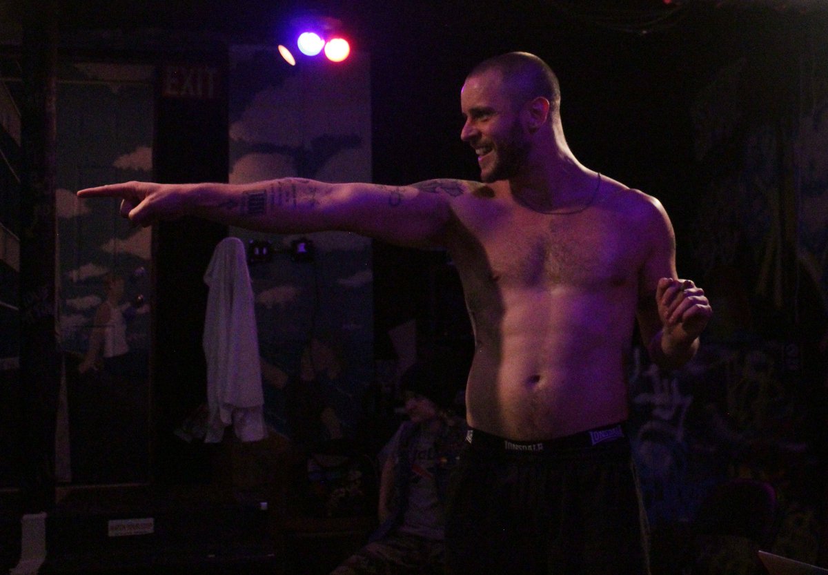 “Gangsta  Baby” is a brave, explosive work that embodies the pain and frustration  of the contemporary zeitgeist and is a surefire delight for  thrill-seeking audiences." New City goelevent.com/OpenSpaceArts/…