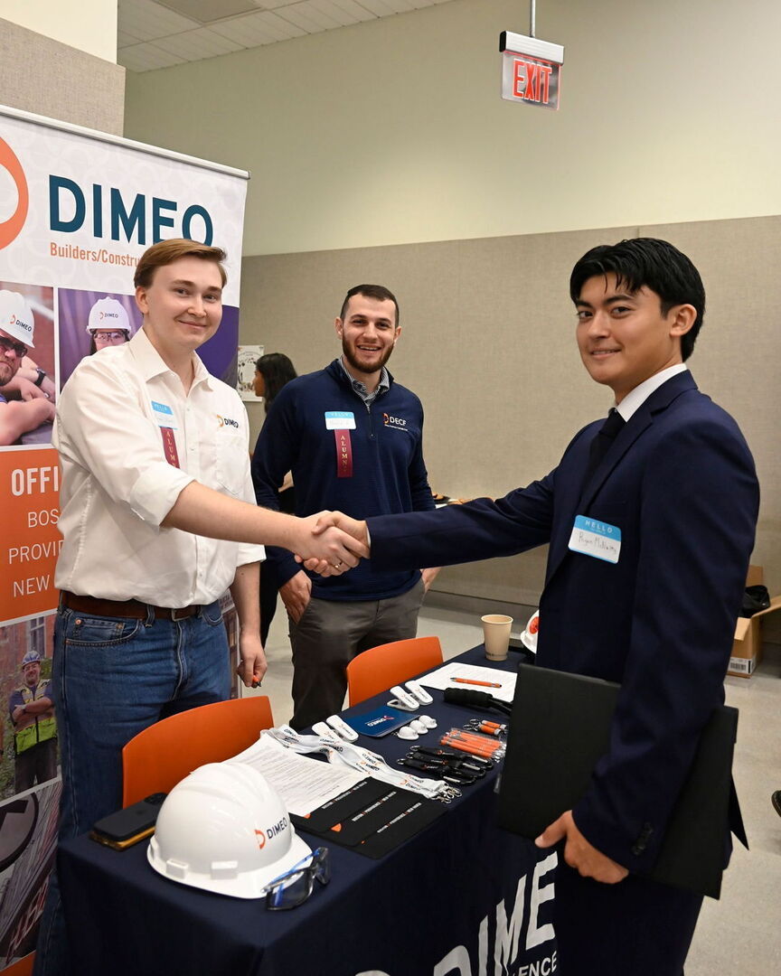 The BCT Fall Career Fair is in full swing! Join us in the ODB today (Fri, 9/26) between 10am and 2pm and get your future started!

#careers #construction #constructionmanagement #building #technology #UMass #UMassAmherst