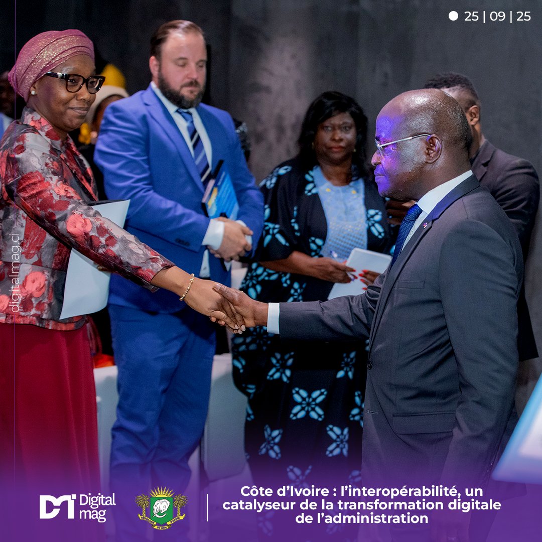 digital_magci's tweet image. #Digital_Reportage | Retour en images de la cérémonie du lancement de l’interopérabilité entre les administrations publiques.

#Digitalmagci #CôtedIvoire #Plateforme_Interopérabilité #Transformation_Digitale #Zéro_papier #Horizon_2030