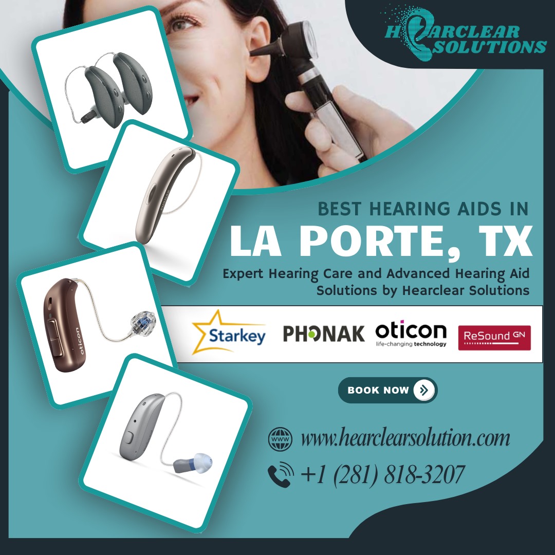 ✨ Better Hearing, Better Living ✨
Find the best hearing aids in La Porte, TX at Hearclear Solutions. Trusted brands, expert care, and personalized solutions. 🎧💙
📞 +1 (281) 818-3207 | 🌐 shorturl.at/lHqx5
#BetterHearing #LaPorteTX #HearclearSolutions