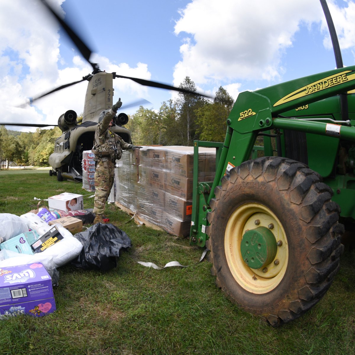 🌾 One year since Hurricane Helene

To every farmer, contractor and neighbor across our footprint who put in the long days to rebuild — thank you. Your perseverance kept communities moving.

Over the last year, our Meade team loaned John Deere compact construction equipment and