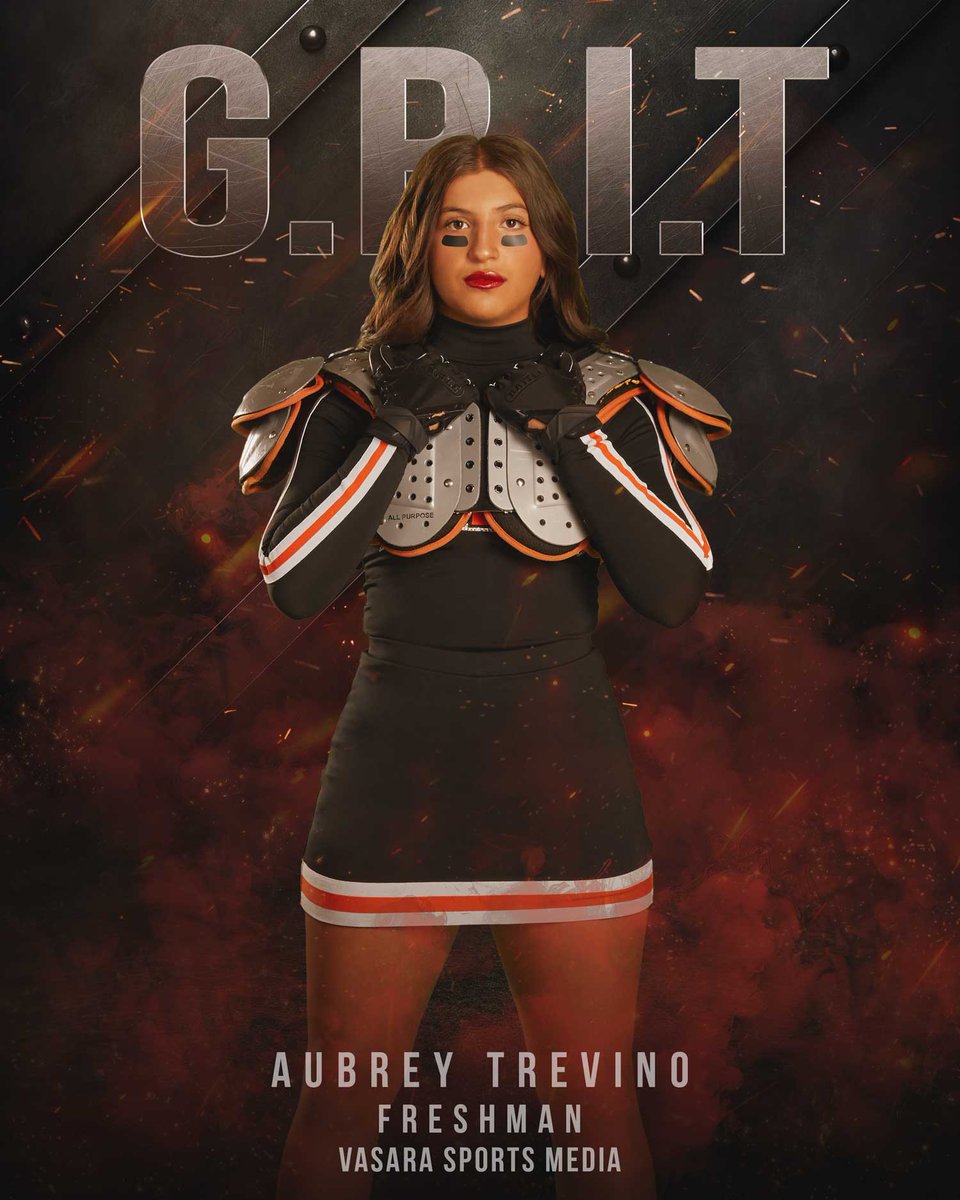 Vasaraphoto's tweet image. Game Day!

🧡🖤🤍🧡🖤🤍🧡🖤🤍

🗓️ September 26th, 2025

🆚Jerrell

⏰ 7:30 PM

📍Jerrell High School

Tickets: events.hometownticketing.com

Meet Our Cheerleader!🐅🐾🐅🐾

Varsity Cheer - Freshman - Aubrey Trevino

#tigercheer

#GRIT

#GRITmentality

#thisiswhatGRITlookslike