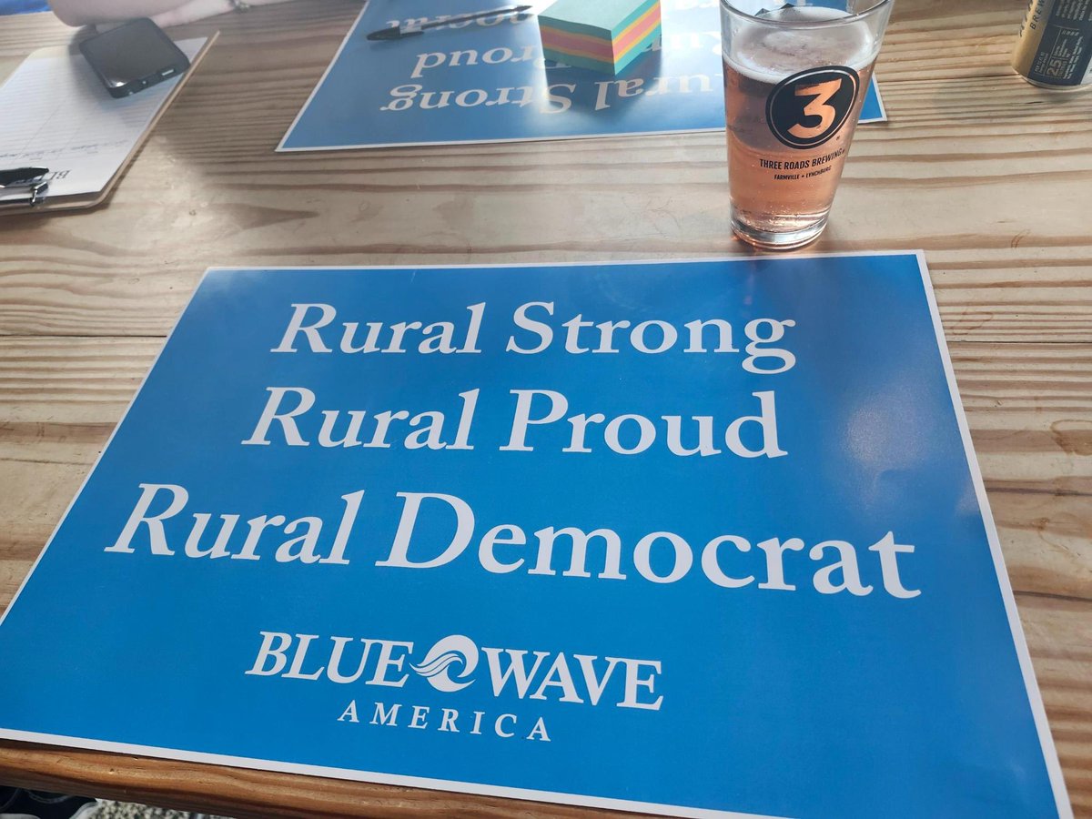 Blue Wave America’s volunteers have been knocking on doors in Virginia for months to turn out rural Democrats.

We’ve spoken to thousands of Virginians to date about this November’s election, and the hard work is paying off. Virginia is turning bluer in this pivotal moment 🌊
