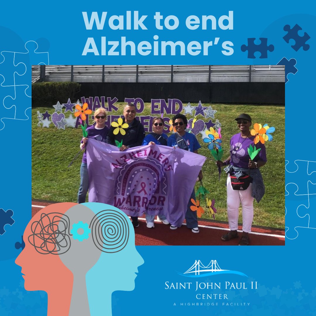 StJohnPaulC's tweet image. Staff, family, and friends proudly joined our Saint John Paul II team for this year’s Walk to End Alzheimer’s – Western CT. Together, we walked with purpose and raised funds to support the fight against Alzheimer’s. 

#WalkToEndAlz #EndAlz #ChampionsClub #TeamSaintJohnPaulII