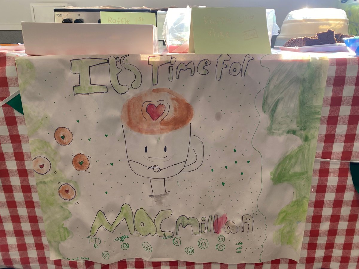 Breaking News! We are delighted to announce we have raised £554.20 for <a href="/macmillancancer/">Macmillan Cancer Support</a> #CoffeeMorning through a coffee morning, non-uniform and a bake sale. Thank you for your support everyone. #Service