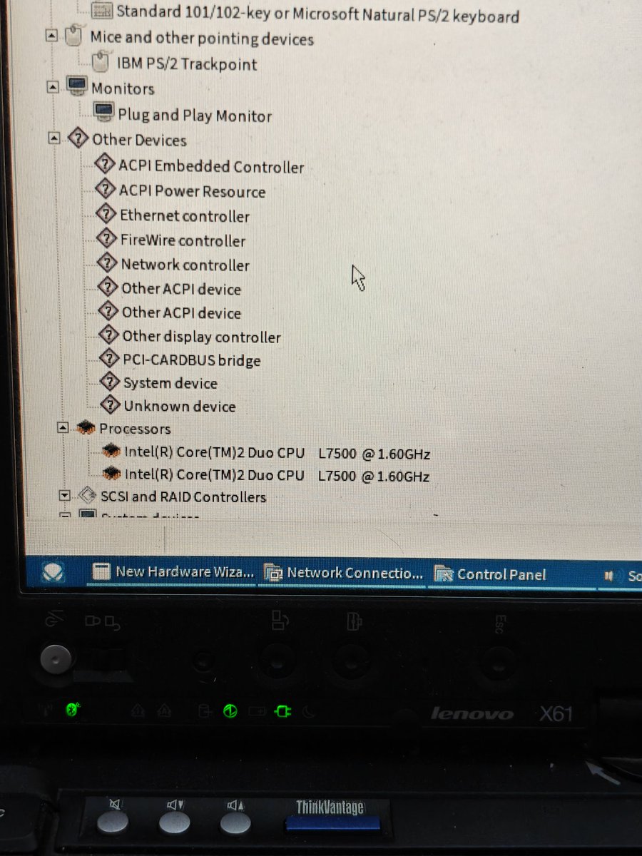9_bakabaka's tweet image. Install the ReactOS on My Thinkpad x61t
Work: TrackPoint / Bluetooth / Keyboard / USB
Not Work: Ethernet Network Card / WLAN Network Card / ...some ACPI Devices
#ReactOS
@reactos