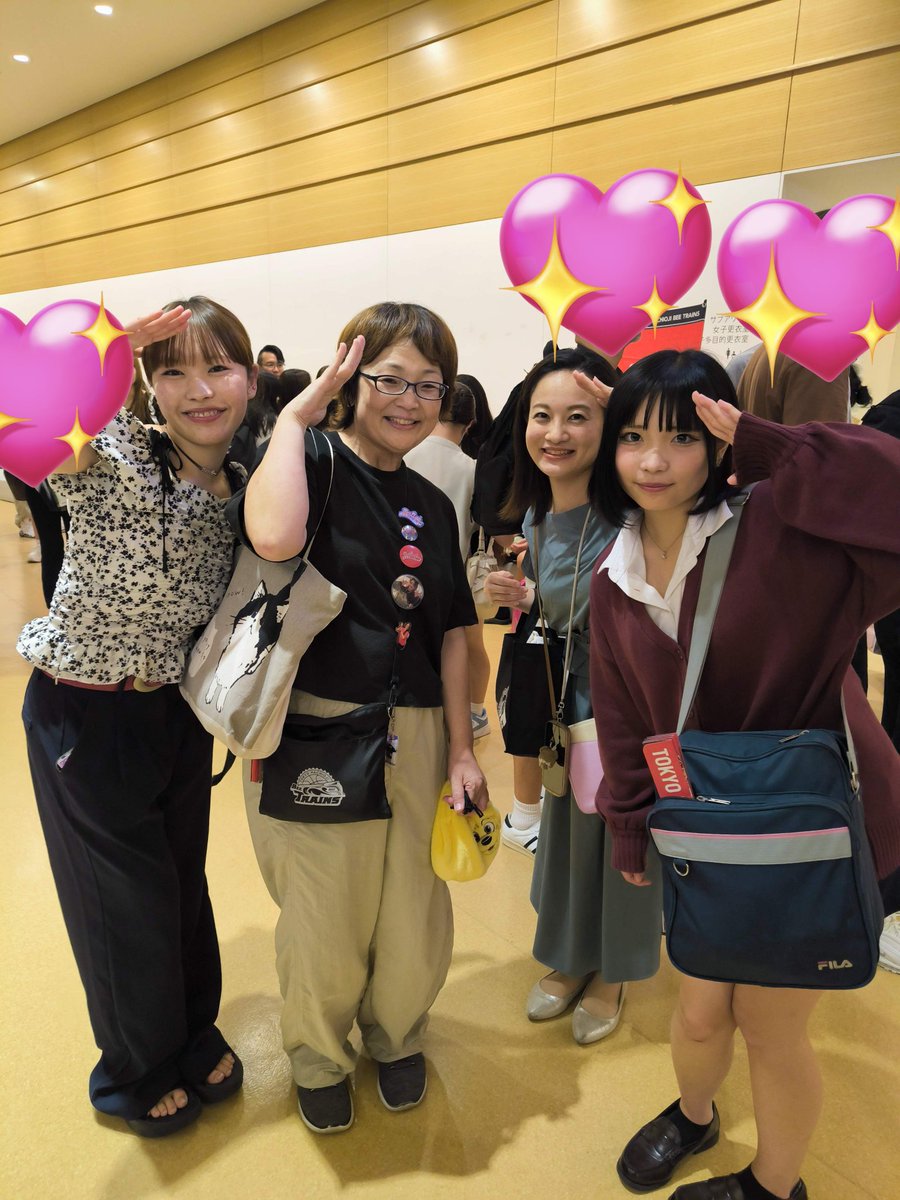 KANNA2651's tweet photo. 勝利の女神達に会えました❤Part2❤
\(*´ᗜ`*)/♡
（掲載許可はいただいています︎︎👍） https://t.co/l7Na9mxRwY