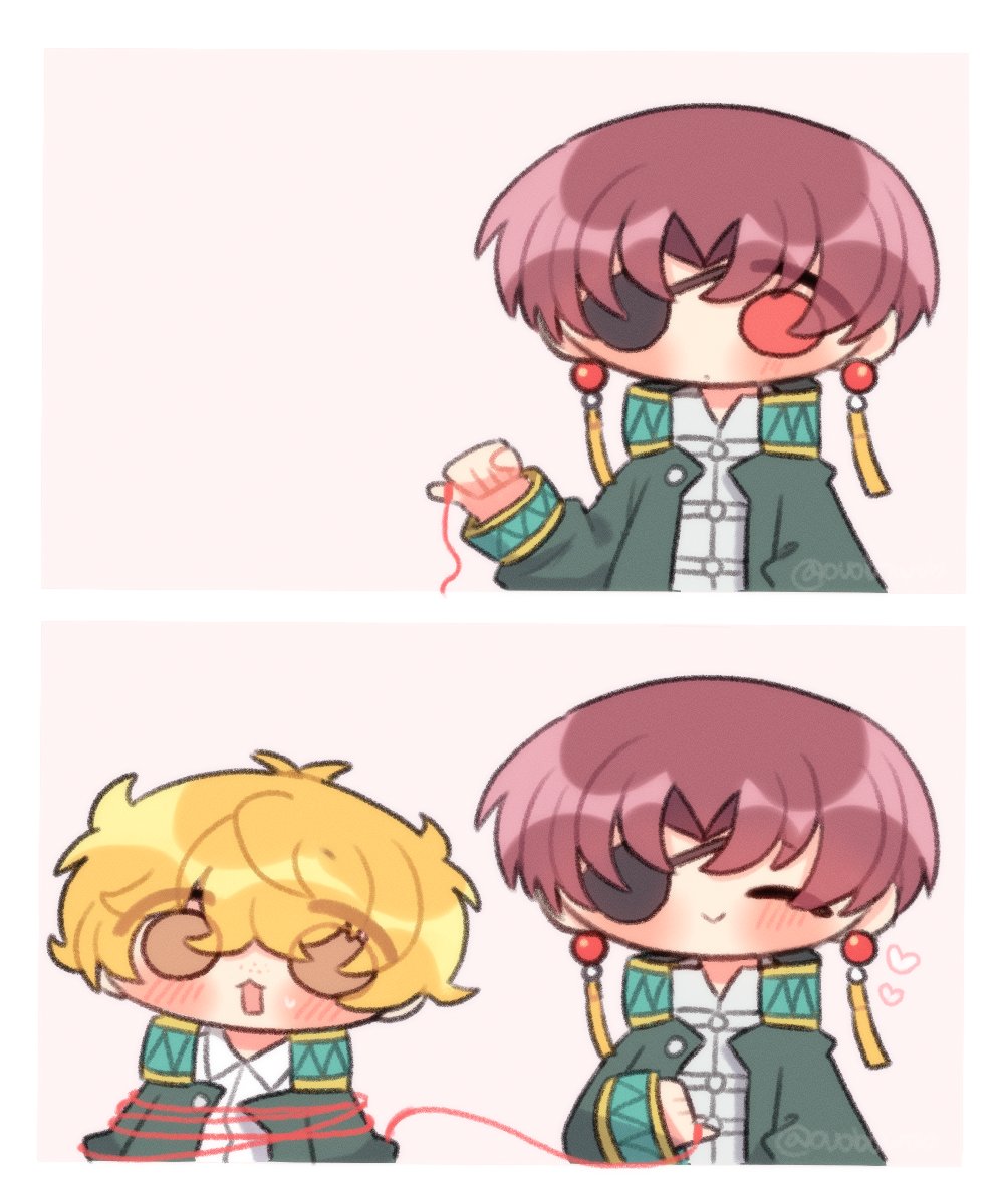 day5 red threat of fate
❤️🧵
#Suonireiweek2025