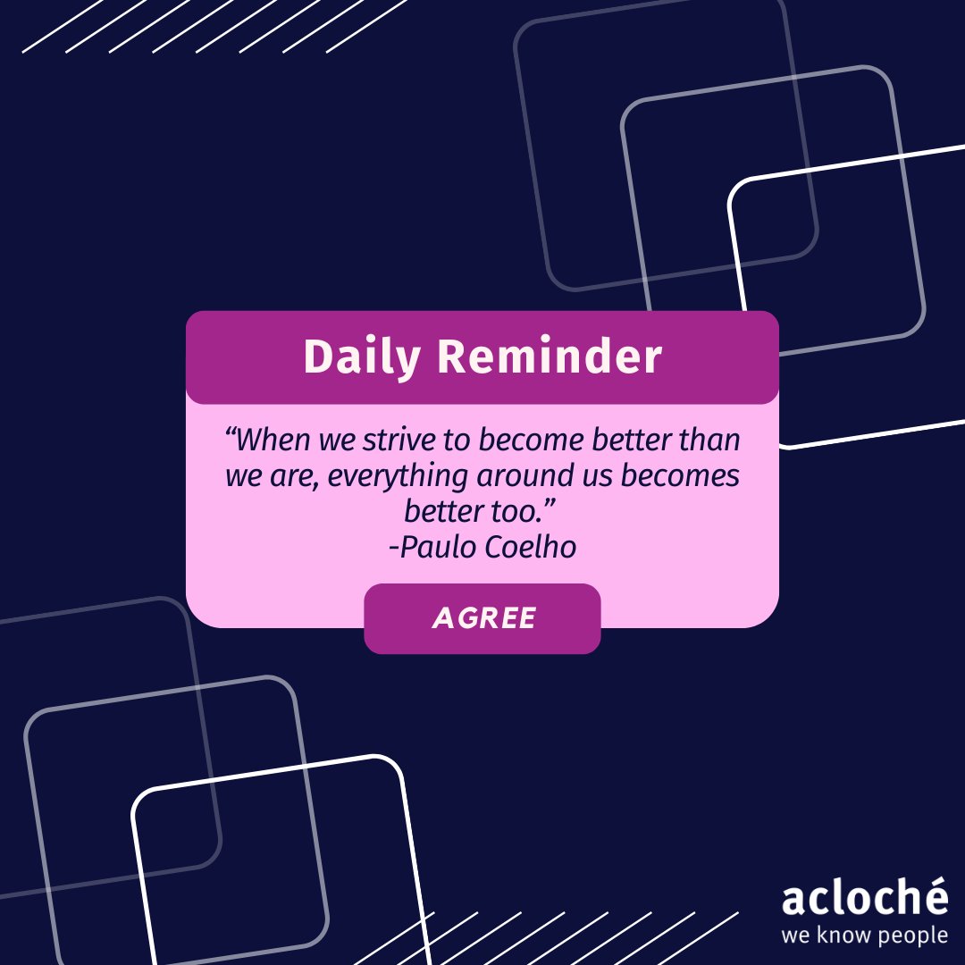 acloche's tweet image. Here is your #dailyreminder that as we continue to build ourselves up to become better, everything around us will start falling into place. 

#weknowpeople #workforcesolutions #careeropportunity #careergoals #careergrowth #employmentopportunities