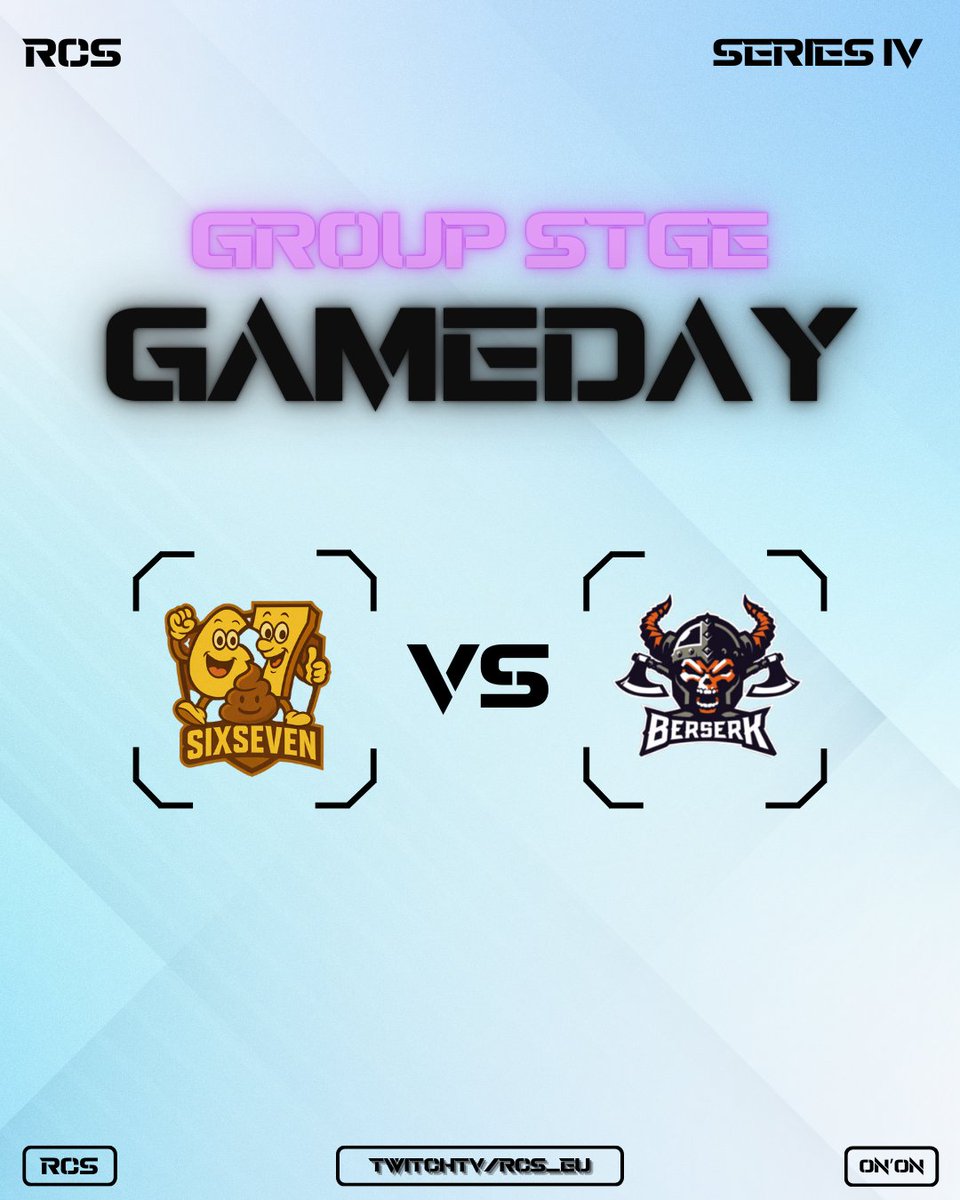 ⚔ <a href="/GoBerserkGG/">Berserk 🪓</a> fighting SixSeven today at 18:00BST!

👀 Do NOT miss the action as groups are coming to an end!

#VALORANT // #esport // #Tournament // #radiantscene