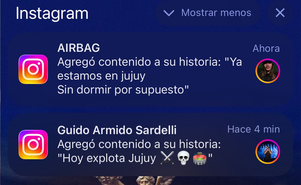 notificaciones de las chicas lindas