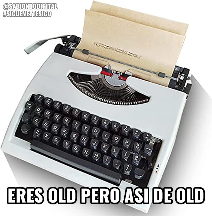 sabiondodigital's tweet photo. โ Levanten la mano los que alguna vez hicieron tareas con una de estas.
#OldMeme https://t.co/2AsKk8xIWC