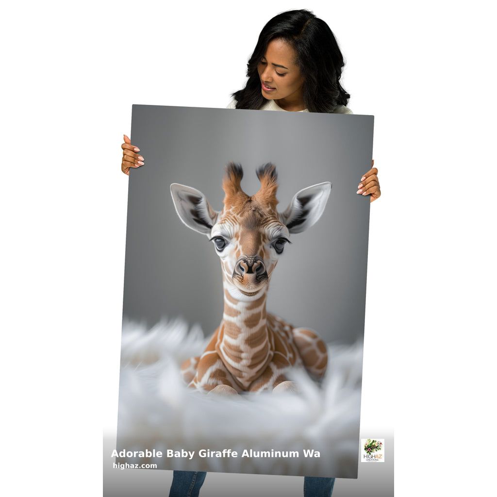 HighAZCreations's tweet photo. Elevate your space with our Adorable Baby Giraffe Aluminum Wall Art! 🦒✨ Perfectly scratch-resistant and customizable, this luminescent piece is ready to hang. Designed to last and crafted sustainably. Get yours today for just $78! #animalart #nurserydecor https://t.co/rOCO0iqV49