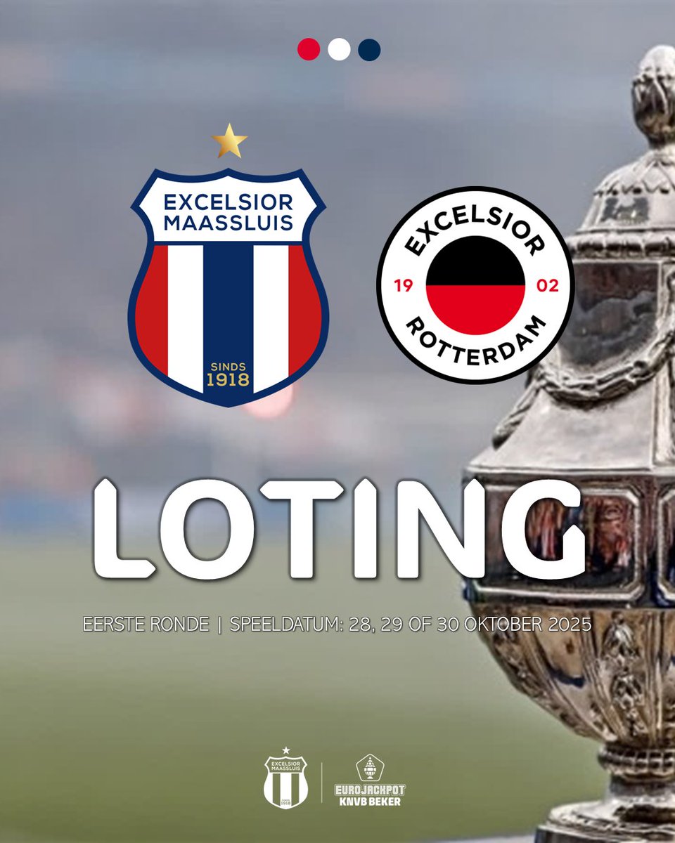 Tot volgende maand, <a href="/excelsiorrdam/">Excelsior Rotterdam</a> 🤝

#EXCexc • #KNVBBeker