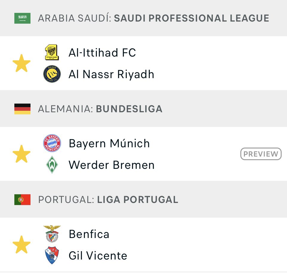 ⚽️Parley #EUROPA

Like♥️ Rt🔄
Seguirme🙂‍↕️ Comenta 💬
Activa las Notificaciones❕

Y te lo envio a tu Dm🫡