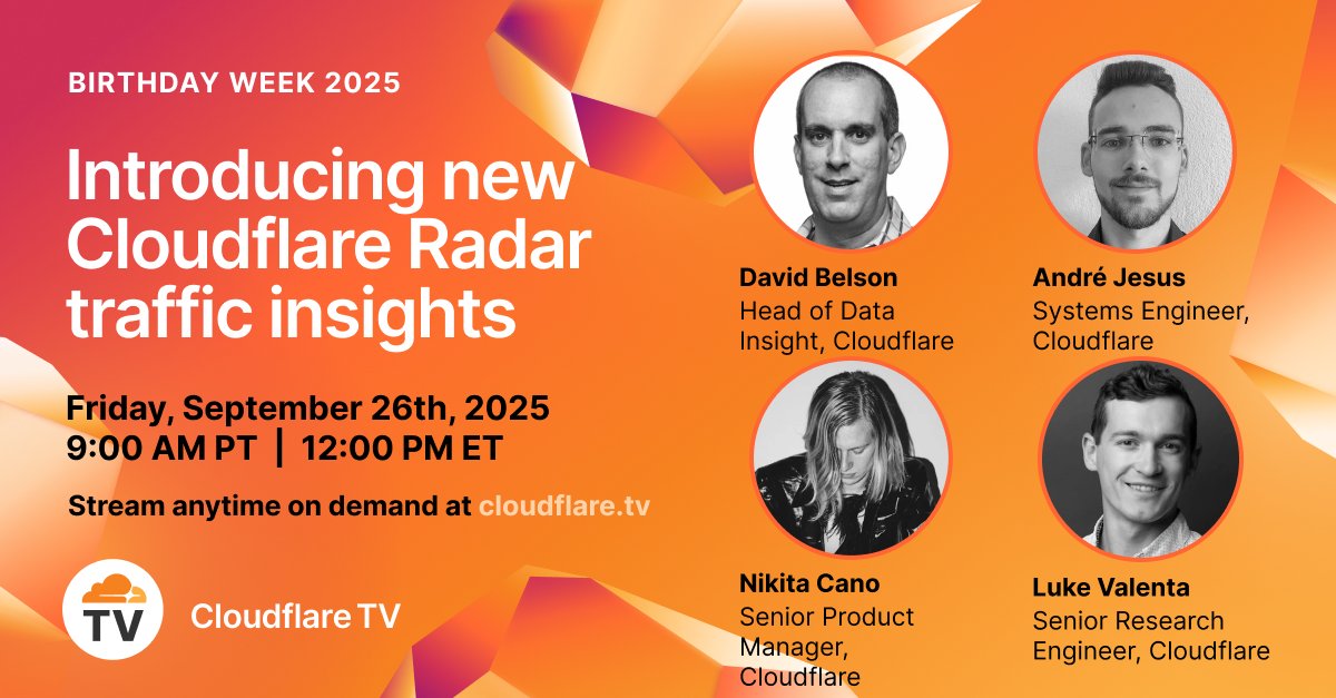 Cloudflare TV tweet media