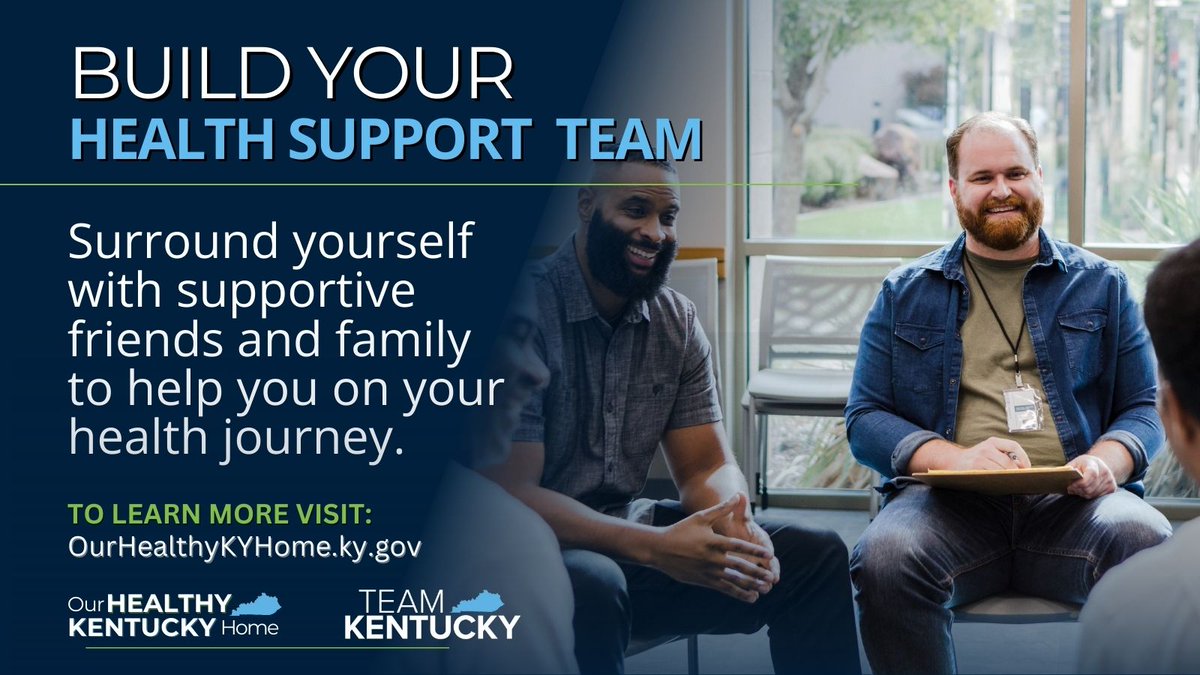 Building and maintaining relationships can enhance motivation and support during weight loss efforts. Surrounding yourself with supportive friends and family can help you stay accountable and encourage maintaining your healthy lifestyle. #OurHealthyKyHome OurHealthyKyHome.ky.gov