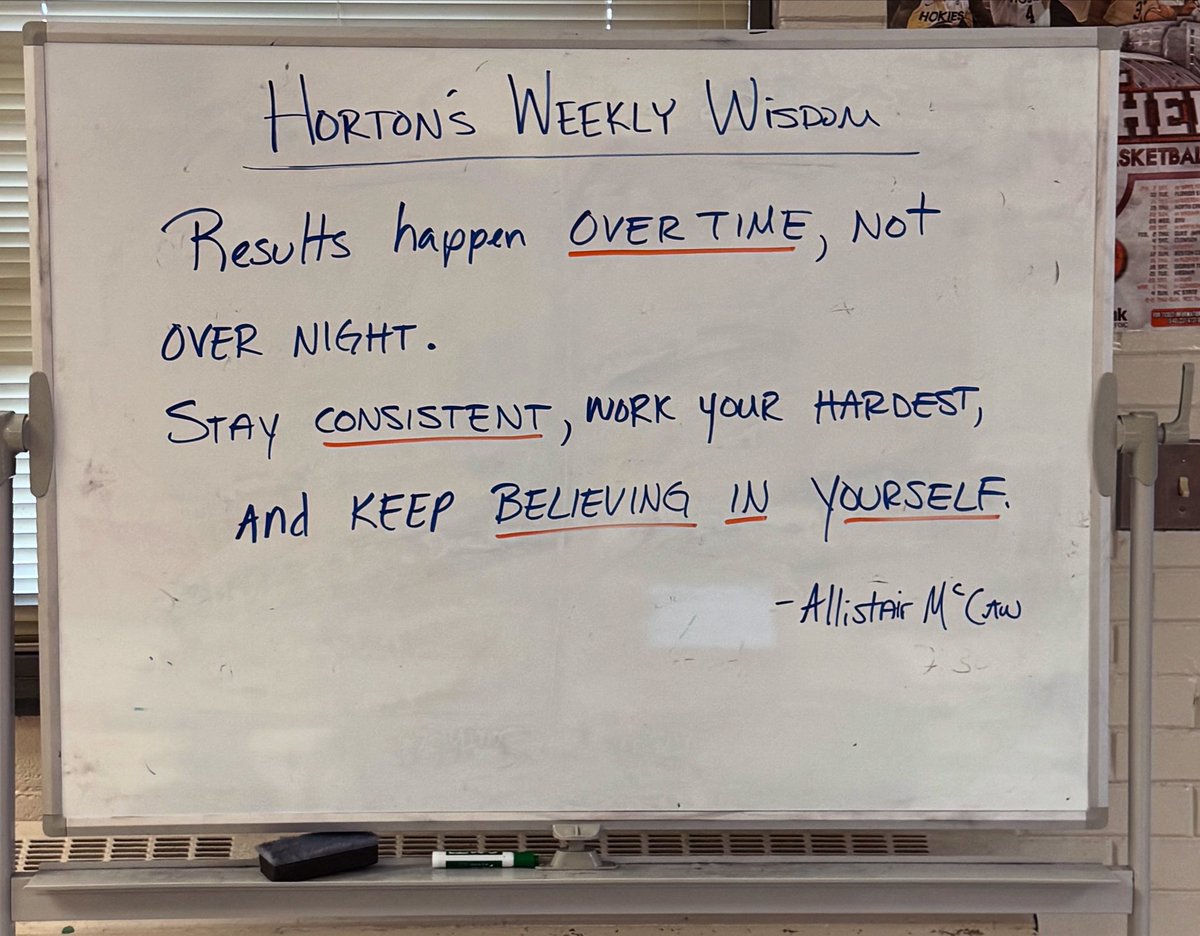 #HortonWeeklyWisdom is back! Always bet on yourself!