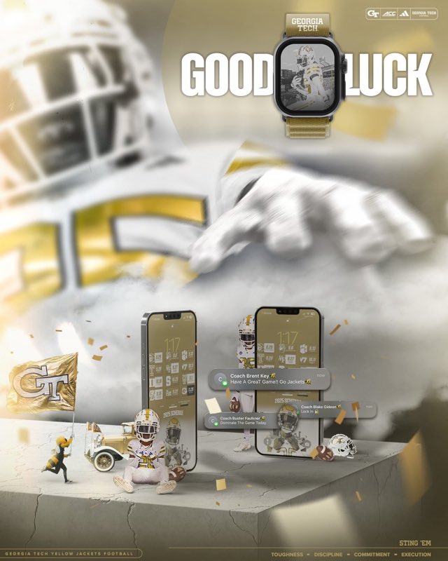Thank for the love go yellow jackets 💛