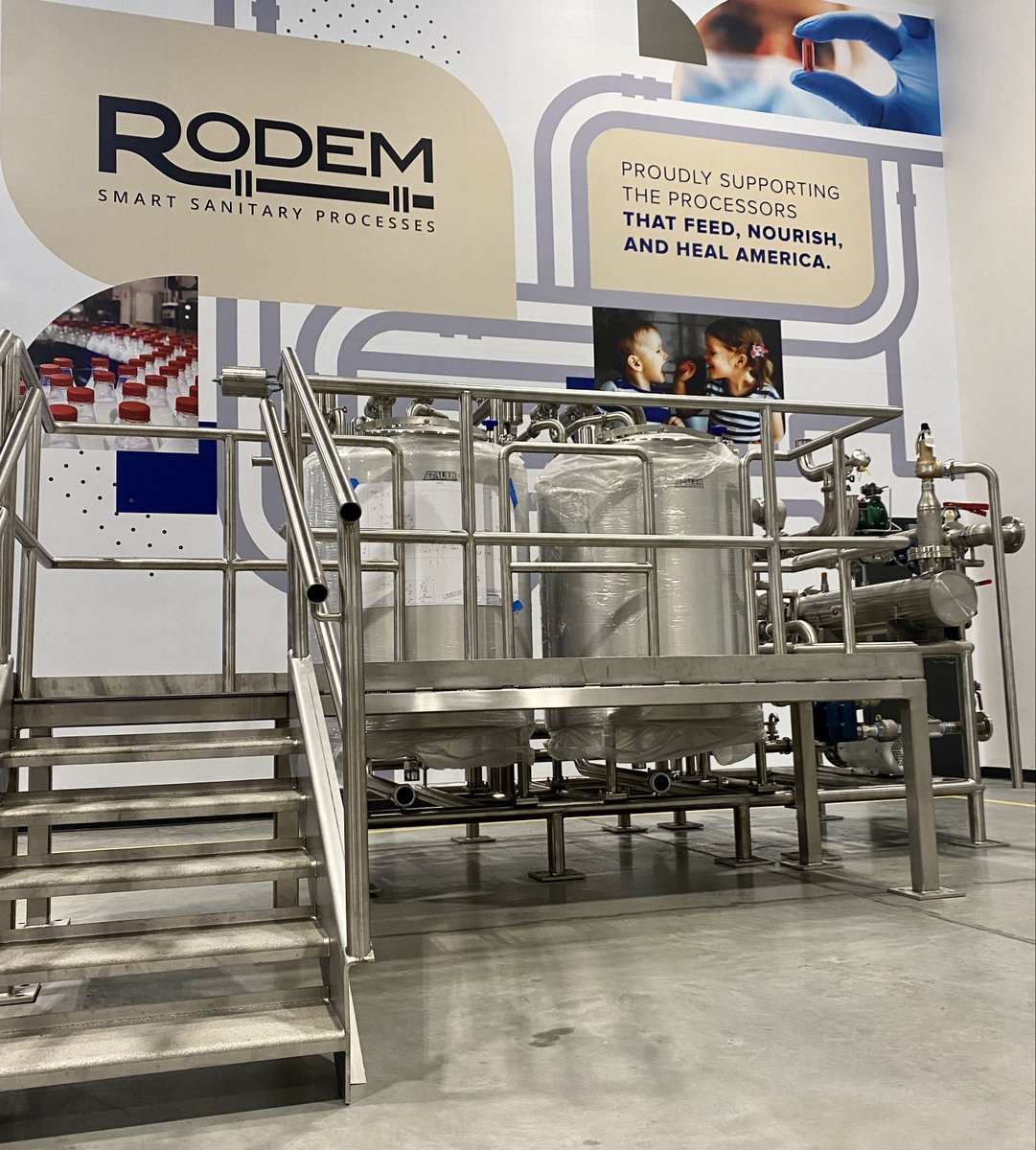 RodemProcess's tweet image. With CIP systems and pigging technology, processors cut water, chemical, and energy use—without sacrificing performance. Rodem helps design and support these systems so operations can focus on production. #Rodem #CIPDesign #SanitaryProcessing

Learn more: rodem.com/sanismart-solu…