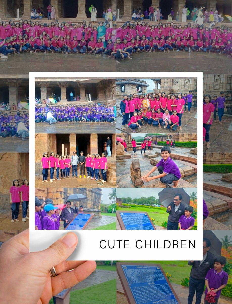 jnvgadag10's tweet image. 🚌✨ Joyful Learning Experience ✨🎒Students of Class VI & VII, JNV Gadag enjoyed an educational trip to Badami, Pattadakallu & Aiholli, exploring history, culture and architecture with fun & excitement. 🏛️📸🌿
#SchoolTrip #Heritage #EnjoyLearning #jnvGadag