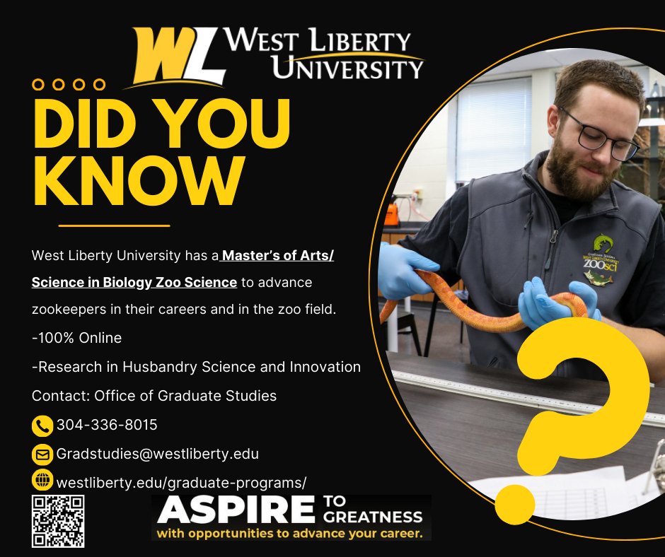 Study the science behind zoos, wildlife, and conservation. 🐾 The Master’s of Arts/Science in Biology, Zoo Science is your path to a wild career! #Apply #WLUGradStudies