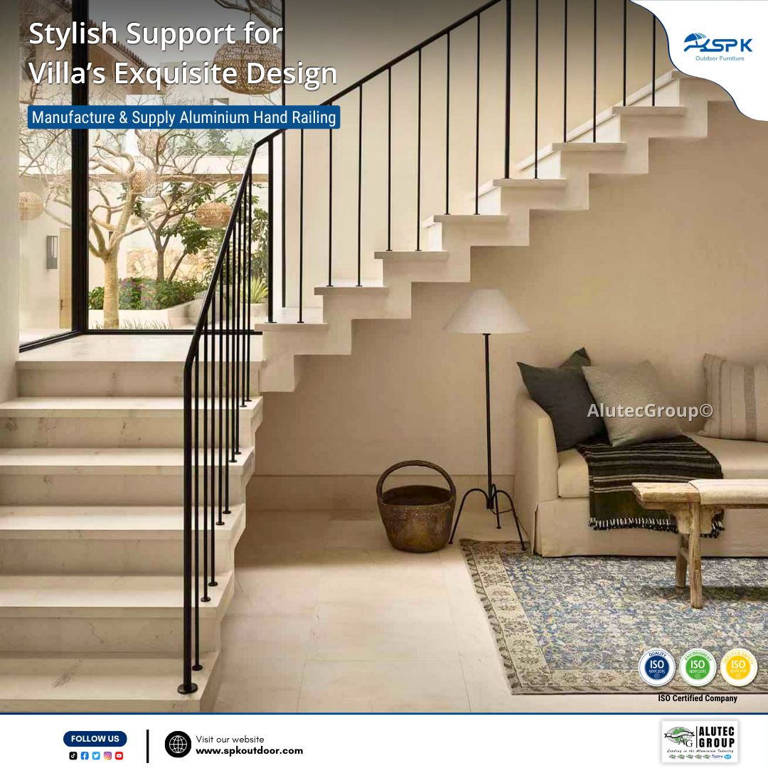 AlutecGroup's tweet image. Stylish support for your villa’s exquisite design. Sleek lines, secure grip, and corrosion resistance for all-weather durability. 📱 Call 076 138 7452 or visit spkoutdoor.com to upgrade today! 🇱🇰 #Alutec #aluminumhandrails