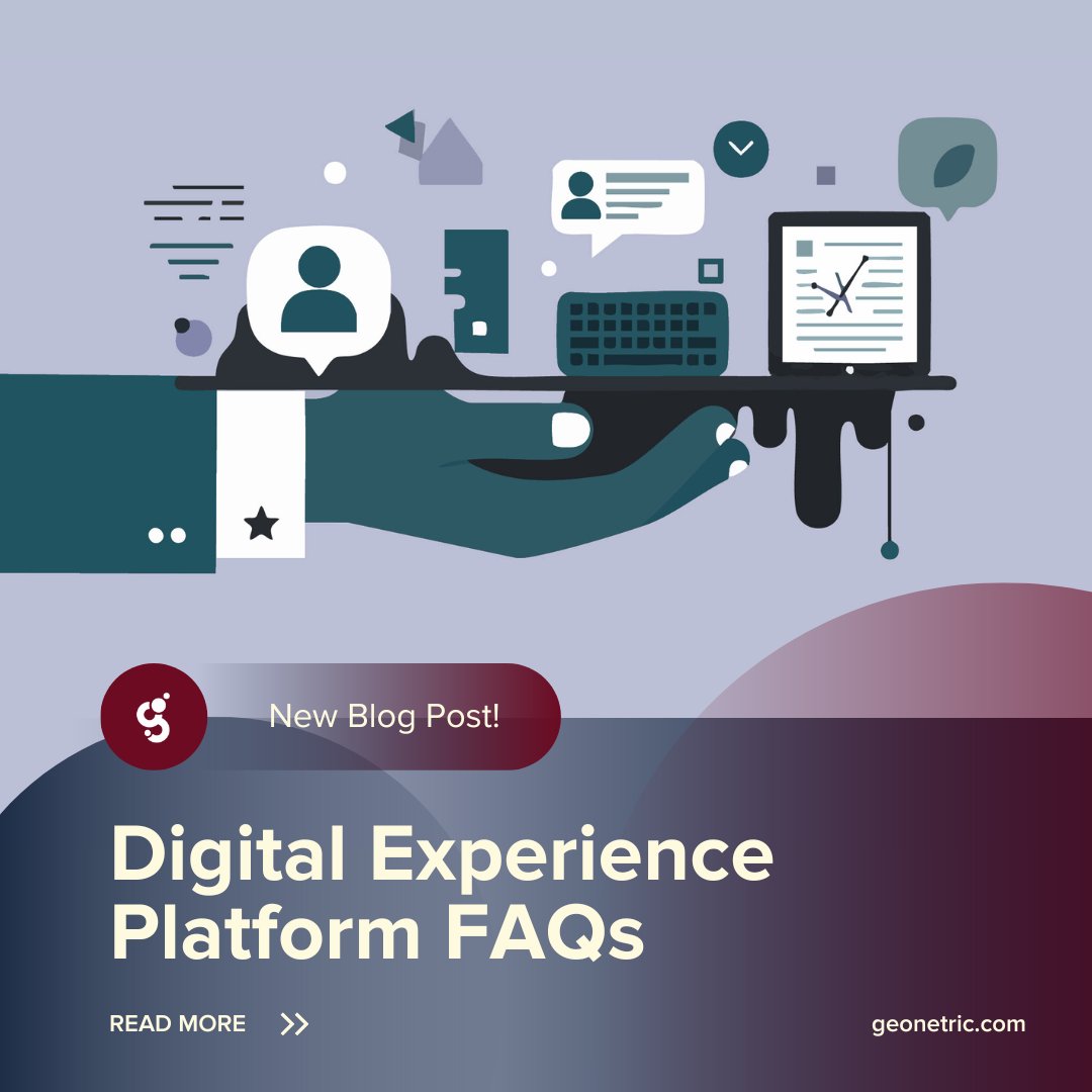 Thinking about moving your organization's website to a digital experience platform (DXP), but aren't sure where to start?

Get the answers on the Geonetric blog:

hubs.ly/Q03KRL3n0

#HealthcareMarketing #MedicalMarketing #DigitalExperiencePlatform #DXP #PatientExperience