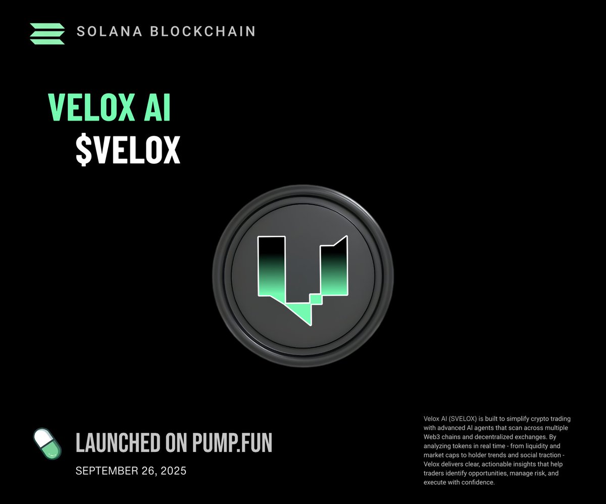 VeloxAI_Sol's tweet photo. https://t.co/vrNhWj1CIG