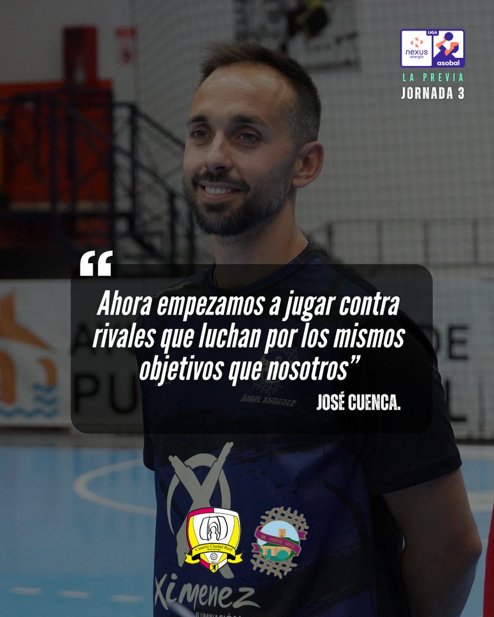 #EnLaWeb 💻👉 <a href="/BM_Caserio/">Balonmano Caserío Ciudad Real</a>, próximo rival del Cajasol Ángel Ximénez Puente Genil 🤾‍♂️

🗣️ Hablamos con <a href="/bustos_paco/">Paco Bustos</a> y <a href="/Cacuen10/">José Cuenca Cano</a> en la previa de nuestro partido de este sábado (17:30 h. - <a href="/LaLigaPlus/">LALIGA+</a>)

📝 clubbalonmanopuentegenil.es/liga-nexus-ene…

#VamosMiGenil #VamosAX