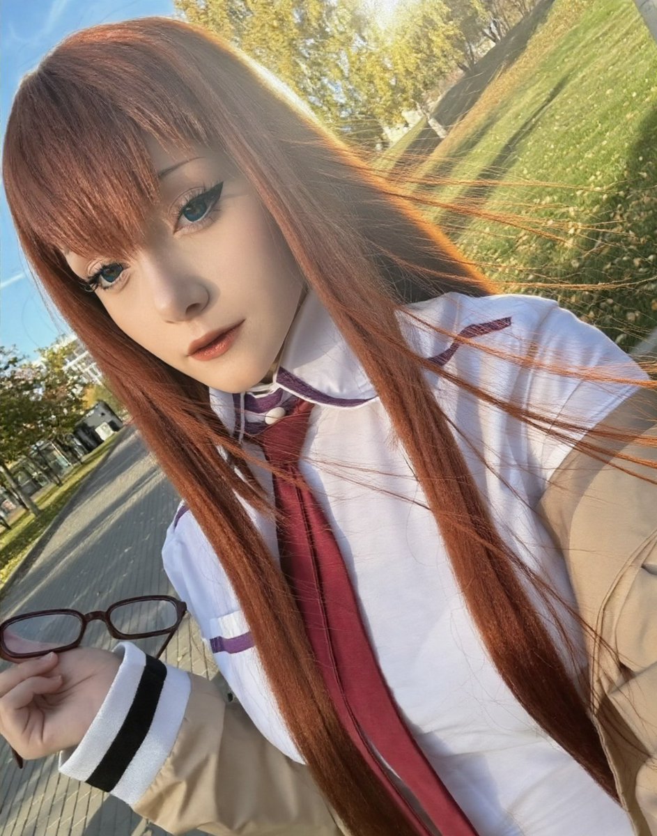 cinaritsa's tweet photo. #cosplayer #cos #cosplay #anime #steinsgate #steinsgate0 #steinsgatecosplay #kurisumakise https://t.co/AUA295Ulsf