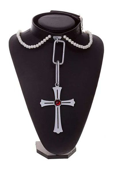 I just received Ilovcomic Rosario to Vampire Cosplay Accessory Akashiya Moka Gem Cross Necklace, Silver - from jackenderking25 via Throne. Thank you! throne.com/kyiacutie #Wishlist #Throne
