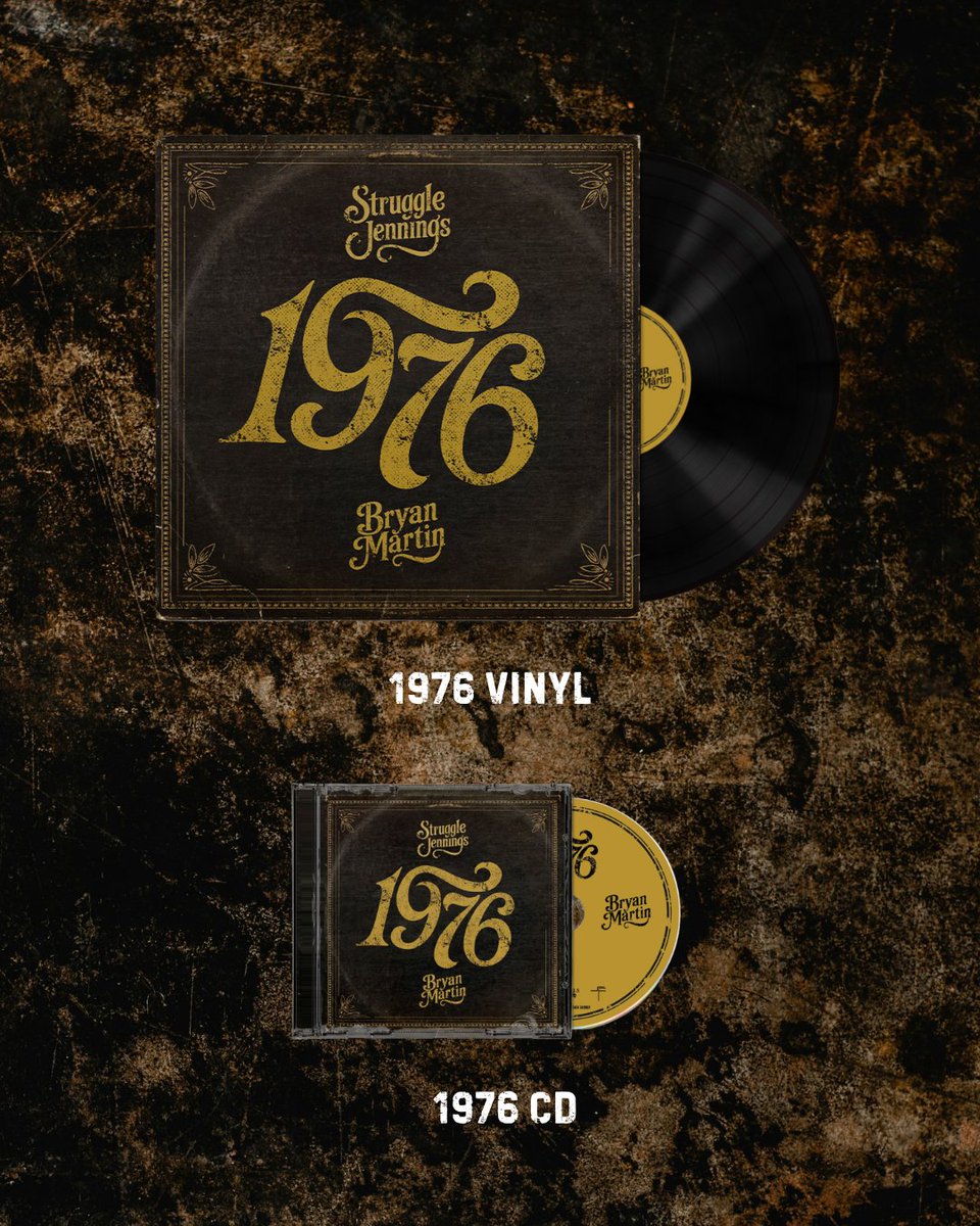 We got 1976 out on CD and vinyl... Get y'all some while ya can

Buy here: averagejoessuperstore.com/1976-the-album/