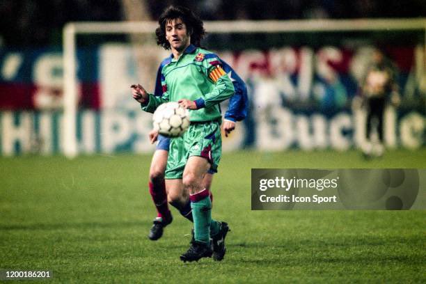 Jose Maria Bakero - the Basque dynamo for Barca in early 90s. One of my fave players from that era. And the hair!