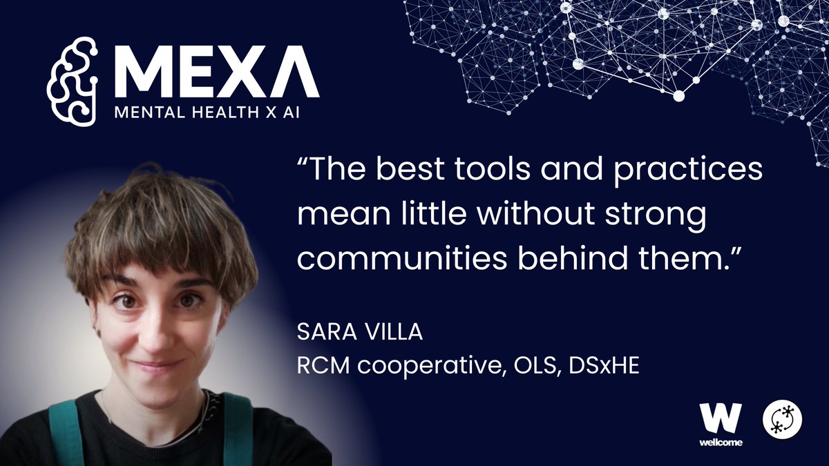What does it take to build collaborative research communities that last?

We explored this with Sara Villa during a #MEXA Accelerator workshop with 40 global teams advancing generative #AI for #MentalHealth.

➡️ Read more: linkedin.com/feed/update/ur…