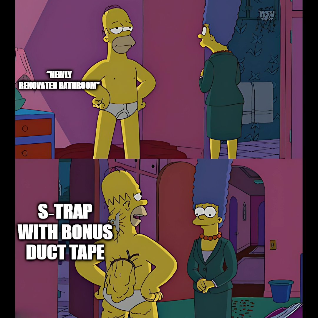 InspectUPutah's tweet image. ‘Fully renovated bathroom’ on Zillow vs. what I actually find 🚽😂 #InspectorHumor #DIYFails #HomeInspectionTruths