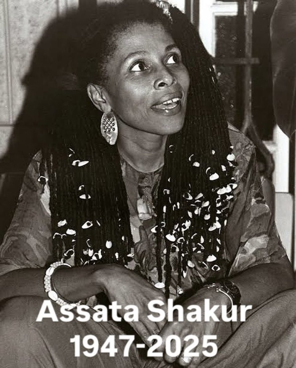 To our beloved Ancestor, rest in eternal power. Assata’s spirit lives on forever.