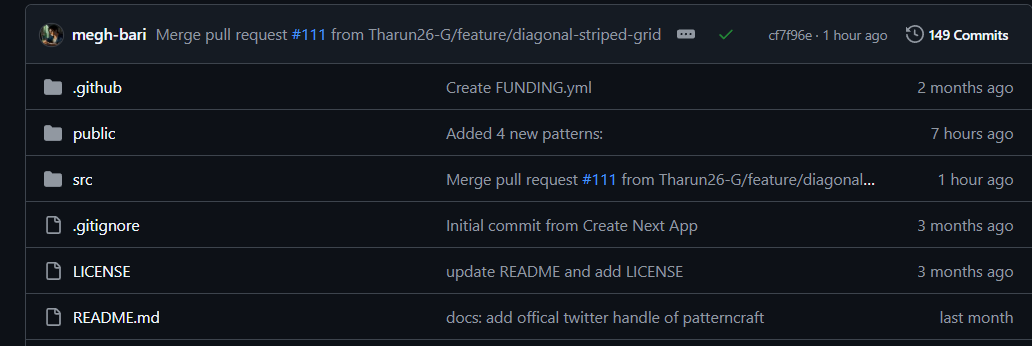 _Tharun_G's tweet image. Added geometric pattern and merged into patterncraft.fun
