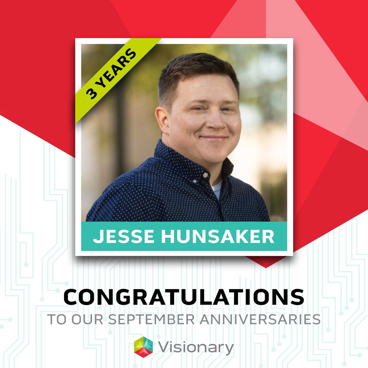 🎉 Celebrating Friday with our September star, Jesse Hunsaker! 3 years of keeping projects on track, clients happy, and the office laughing. Reliable, fun, and always above &amp; beyond—cheers to many more! 🥳🎶