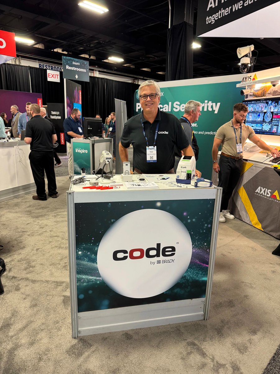 CodeCorp's tweet image. 🤝 Thank you, @TDSYNNEX, for a dynamic time at the Inspire event!
We connected with partners, explored new opportunities, and shared how data capture helps everyone achieve bigger things — faster.
Connect with TD Synnex: bit.ly/TDS_Li_cnnct
#TechChannel #BarcodeScanning…