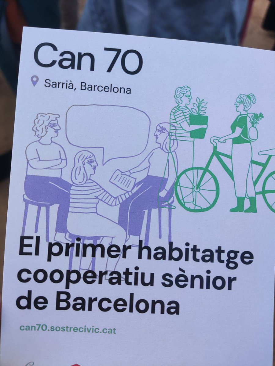 Inici d'obres de les veïnes de <a href="/Can70B/">Can70 BCN</a> a Sarrià 
<a href="/sostrecivic/">Sostre Cívic</a>
#Barcelona #habitatgecooperatiu