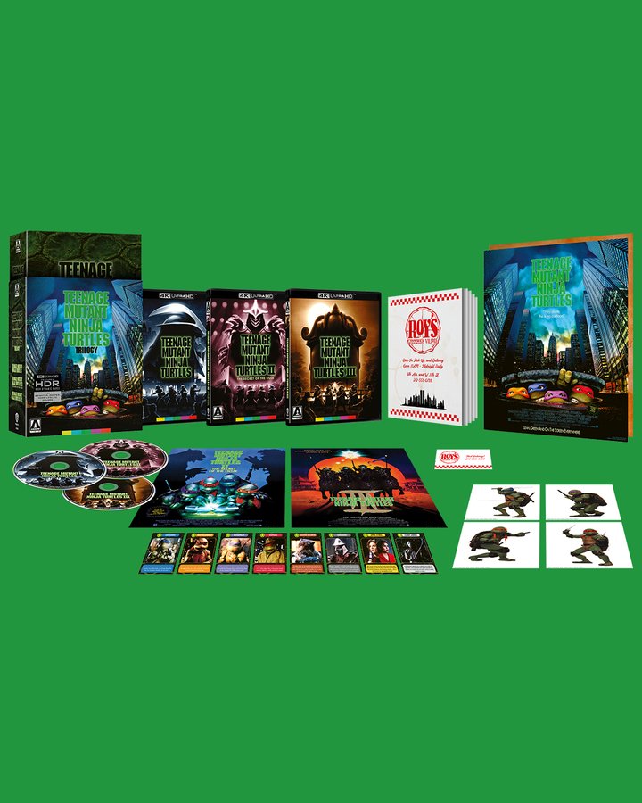 Full Look at the #teenagemutantNinjaturtles 4K UHD Set