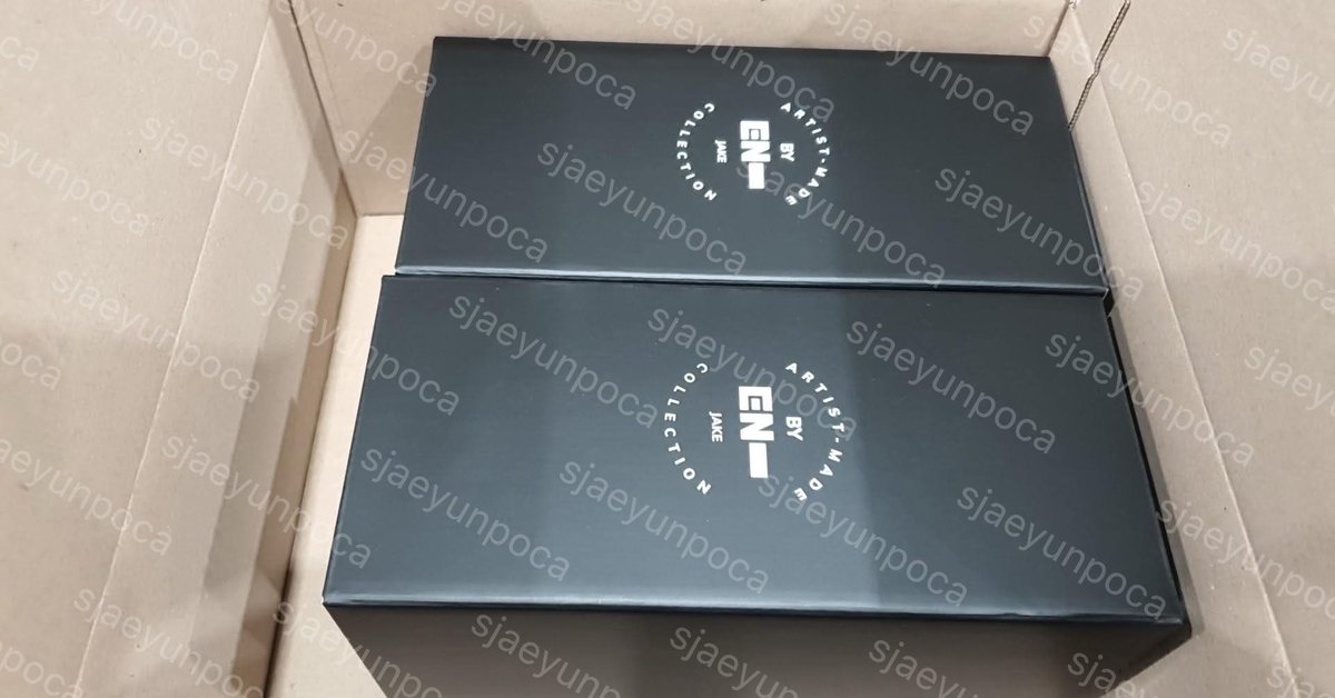 re: ENHYPEN ARTIST-MADE COLLECTION (weverse shop)

some arrived at my kr add 😊 

#sjaeyunpoca_updates