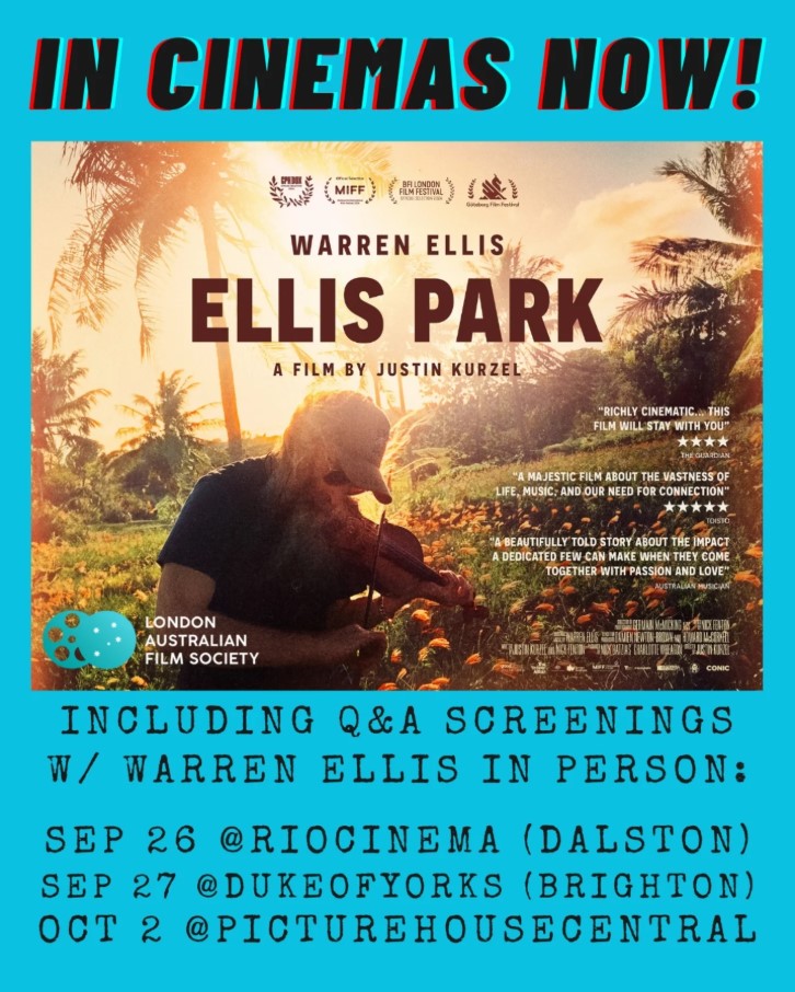 I was lucky enough to see a preview of #Ellisparkmovie and it's a really interesting insight into someone I've long admired. 
The soundscape &amp; stunning scenery mean it should be seen on a big screen, so do yourselves a favour and book a ticket today! <a href="/riocinema/">Rio Cinema</a> <a href="/CentralPictureH/">Picturehouse Central</a>