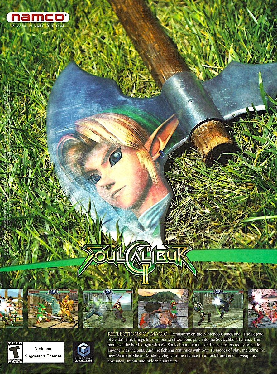 SoulCalibur II / GameCube (2003)
Released 22 yrs ago today 🇪🇺❤️