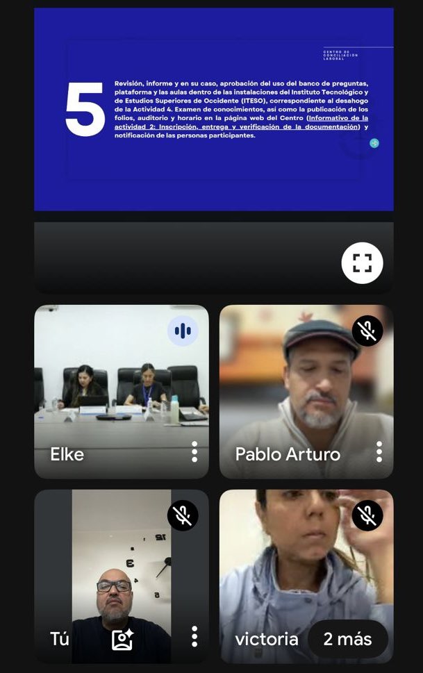 👨🏻‍💻 <a href="/pviveros/">Vicente Viveros</a>, Presidente <a href="/cpsseajal/">cpsseajal</a>, participó en la 2da Reunión de Trabajo del Comité Ejecutivo de Evaluación del <a href="/CCLJalisco/">CCL Jalisco</a> en donde revisaron lo conducente a su Concurso de Selección de Personal Conciliador: informe de inscripciones, aplicación de exámenes, entre otros.📝