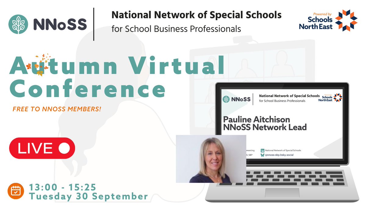Delighted to be spending the afternoon with our #NNoSS community at the first virtual conference of 25/26 💚

Pauline Aitchison, Network Lead, begins with an open speech.

#NNoSSMeeting