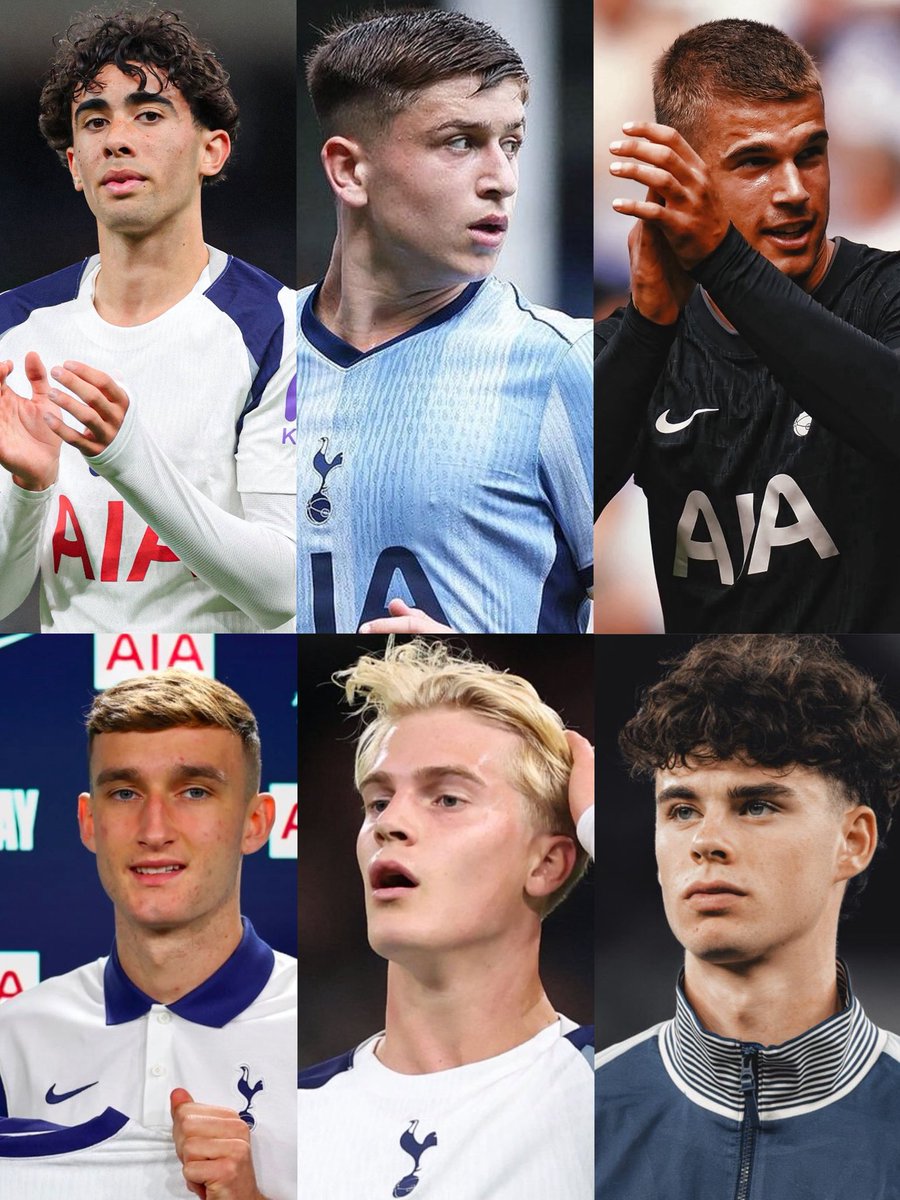 Rising Stars XI (@risingstarxi) on Twitter photo Be careful with the Spursโ NEXT GEN.
โฎ Williams-Barnett (16) ๐ด๓ ง๓ ข๓ ฅ๓ ฎ๓ ง๓ ฟ
โฎ Melia (18) ๐ฎ๐ช
โฎ Moore (18) ๐ด๓ ง๓ ข๓ ฅ๓ ฎ๓ ง๓ ฟ
โฎ Vuskovic (18) ๐ญ๐ท
โฎ Bergvall (19) ๐ธ๐ช
โฎ Gray (19) ๐ด๓ ง๓ ข๓ ฅ๓ ฎ๓ ง๓ ฟ
โฎ Odobert (20) ๐ซ๐ท
โฎ Tel (20) ๐ซ๐ท
โฎ Udogie (22) ๐ฎ๐น
โฎ Xavi (22) ๐ณ๐ฑ
โฎ Kinskรฝ (22) ๐จ๐ฟ
โฎ Sarr (23) ๐ธ๐ณ
โญ๏ธโญ๏ธโญ๏ธ Be careful with the Spursโ NEXT GEN.
โฎ Williams-Barnett (16) ๐ด๓ ง๓ ข๓ ฅ๓ ฎ๓ ง๓ ฟ
โฎ Melia (18) ๐ฎ๐ช
โฎ Moore (18) ๐ด๓ ง๓ ข๓ ฅ๓ ฎ๓ ง๓ ฟ
โฎ Vuskovic (18) ๐ญ๐ท
โฎ Bergvall (19) ๐ธ๐ช
โฎ Gray (19) ๐ด๓ ง๓ ข๓ ฅ๓ ฎ๓ ง๓ ฟ
โฎ Odobert (20) ๐ซ๐ท
โฎ Tel (20) ๐ซ๐ท
โฎ Udogie (22) ๐ฎ๐น
โฎ Xavi (22) ๐ณ๐ฑ
โฎ Kinskรฝ (22) ๐จ๐ฟ
โฎ Sarr (23) ๐ธ๐ณ
โญ๏ธโญ๏ธโญ๏ธ