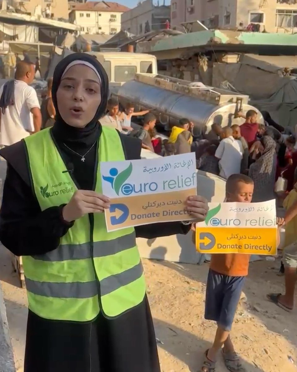 Donate_Directly's tweet image. Proof, not promises.

💧 1,000’s of litres of clean water delivered directly to Gaza’s displaced families every single day.

✂️ No middlemen. No delays. Just life-saving water in their hands.

👉 Keep it flowing: shop.donatedirectly.com/products/water…

#ProofNotPromises #DonateDirectly #Gaza